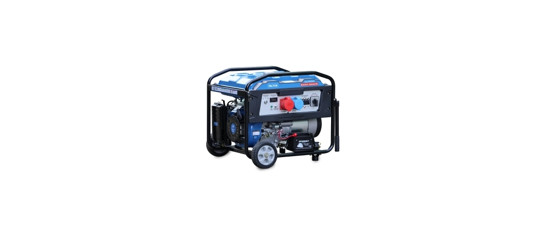 Factor KGL10500MT 10.0kVa Benzinli İpli - Marşlı Dual Jeneratör