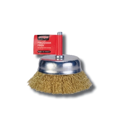 Rayno RYN11690 65mm Pimli Çanak Fırça 20’li
