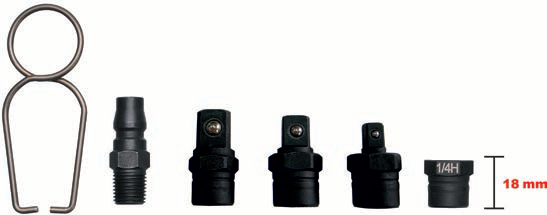 Gison GP854J Adaptörlü Havalı Cırcır Kolu