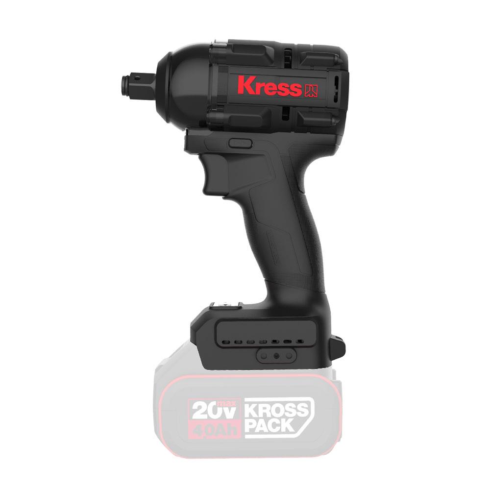 Kress KH275.91 20Volt 500Nm Kömürsüz Profesyonel Şarjlı Somun Sıkma (Akü Dahil Değildir)