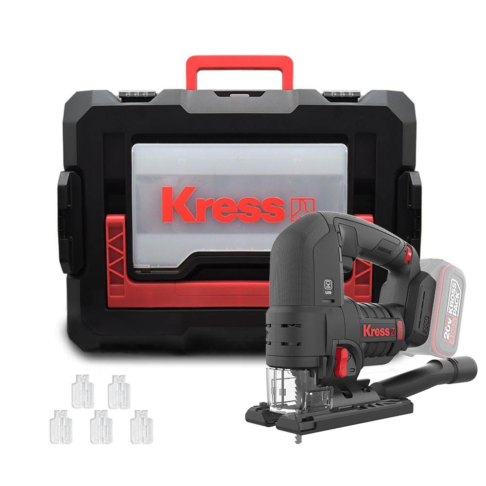 Kress KUE26.91 20Volt Profesyonel Kömürsüz Devir Ayarlı Şarjlı Dekupaj Testere (Akü Dahil Değildir)