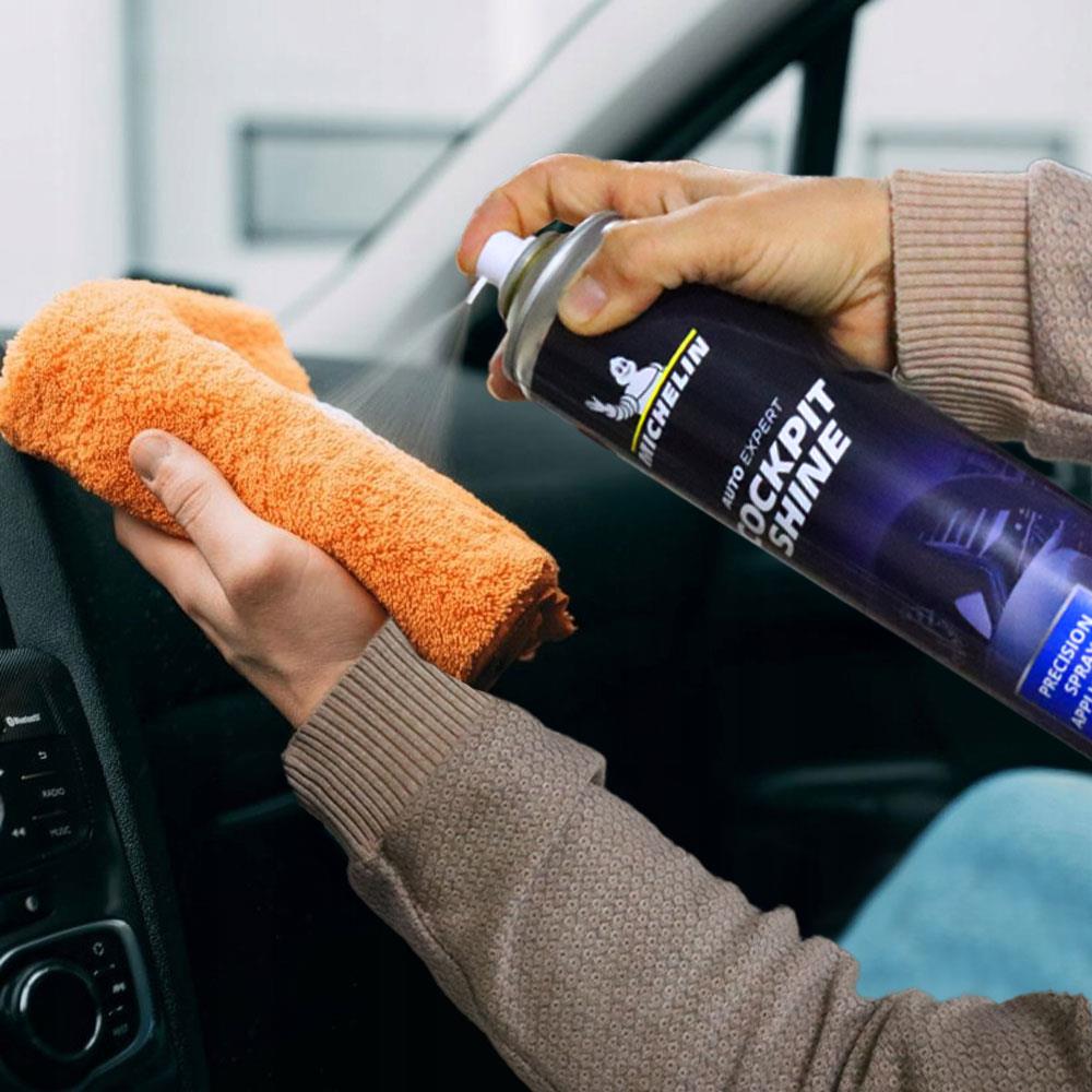 Michelin MC34334 750ml Torpido ve Kokpit Parlatma ve Bakım Spreyi Gizemli Aroma