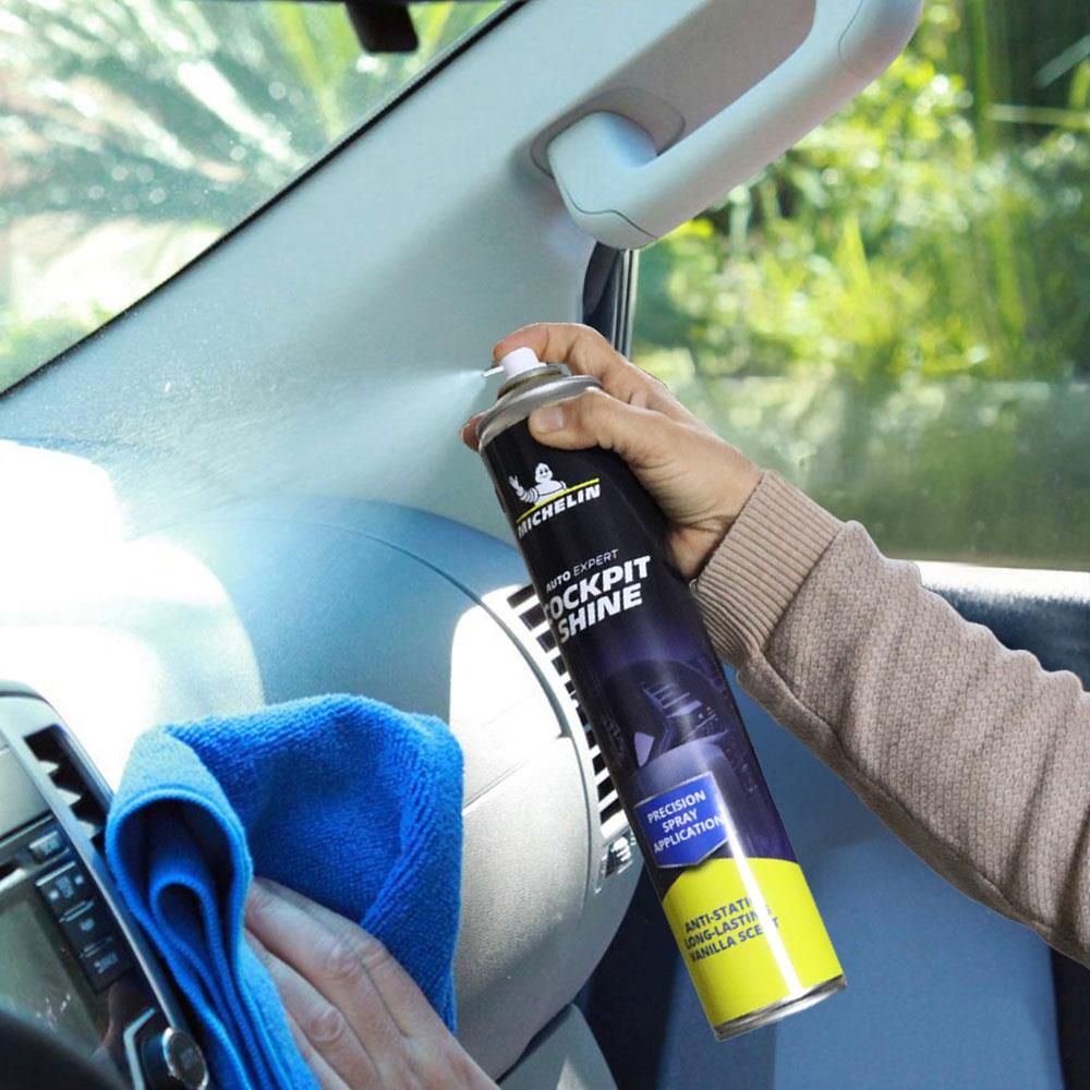 Michelin MC34334 750ml Torpido ve Kokpit Parlatma ve Bakım Spreyi Gizemli Aroma