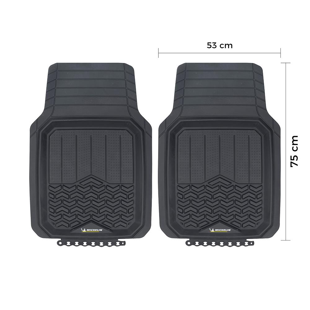 Michelin MC34594 Tüm Araçlara Uyumlu 2 Parça Üniversal 3D Havuzlu Oto Paspas
