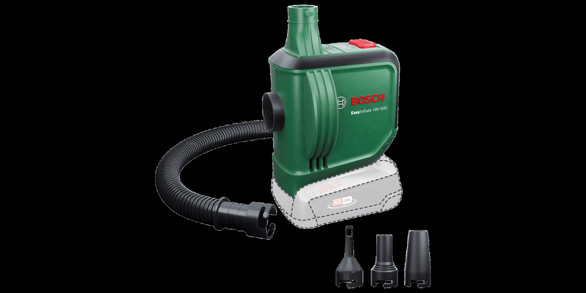 Bosch Akülü Basınçlı Hava Kompresörü EasyInflate 18V-500 (Aküsüz) - 0603947200