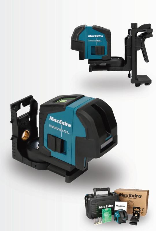 MaxExtra MXP8211G 2 Nokta Yeşil Lazerli Kombi Lazer