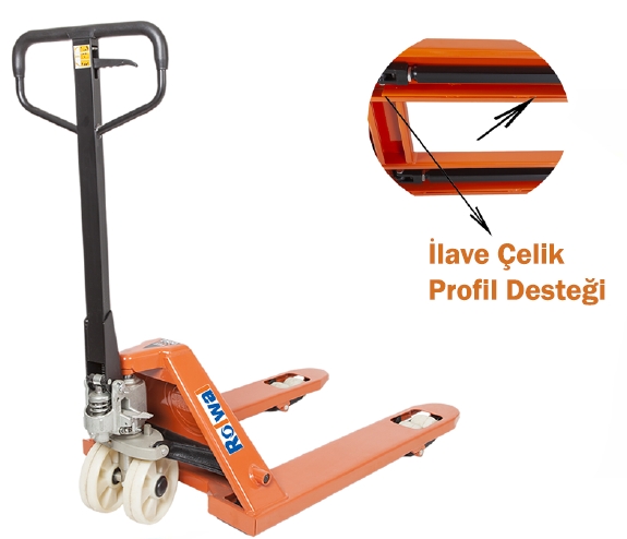 Rolwal FR-TR-SYPIIK-25-68X110-NY-P 2.5 Ton Geniş Çatal Transpalet