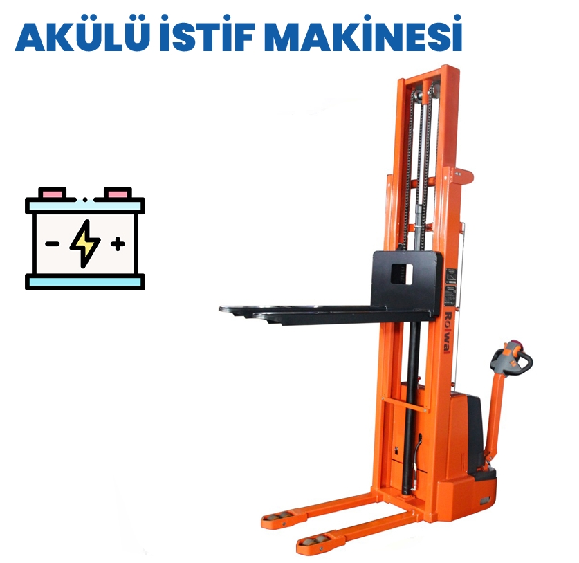 Rolwal FP-IM-CDDYG-1525 1.5 Ton Tam Akülü İstif Makinası