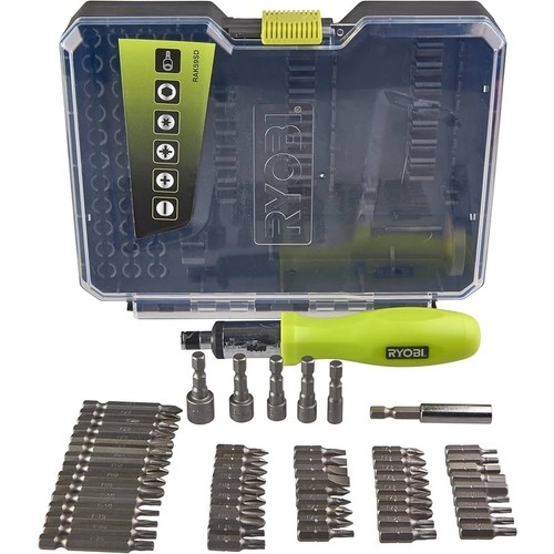 Ryobi Rak59Sd 59 Parça Cırcırlı Vidalama Seti