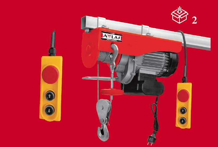 Attlas EV250 Elektrikli Vinç 125-250KG