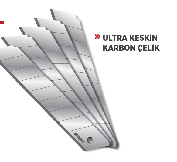 Rodex MAKB2T Maket Bıçağı Yedeği 18mm