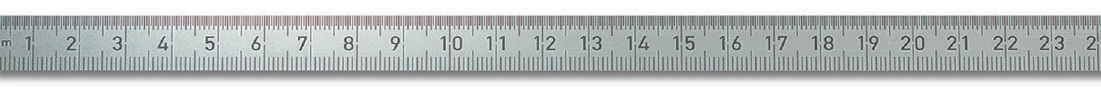 BMI 962-120R 20cm Çelik Cetvel