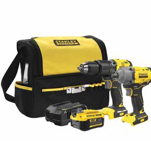 Stanley SFMCK217M1S 18V FATMAX® V20 Kömürsüz Darbeli Matkap ve Somun Sıkma 1X4AH Akü