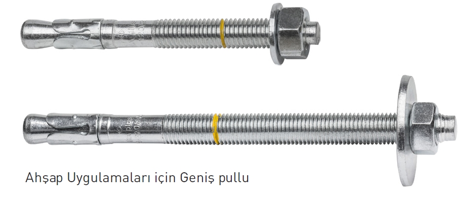 Mea 912260BAP 12-260/160 Klipsli Dübel