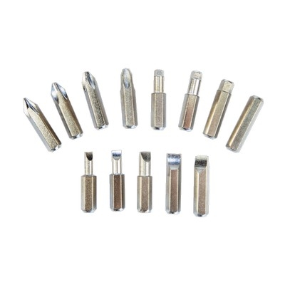 Nttools NTH1104Y 13 Parça Darbeli Tornavida Takımı Yedek Bits Uç Seti