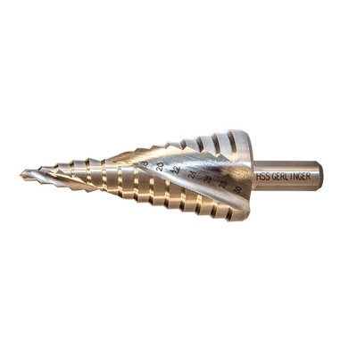 Gerlinger GERKMUS420 4-20mm Spiral Kanallı Kademeli Matkap Ucu
