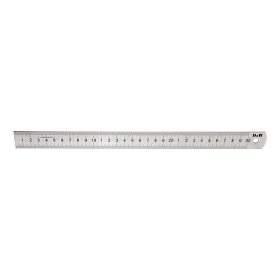 D&W DW8CC0200 200mm Paslanmaz Çelik Cetvel
