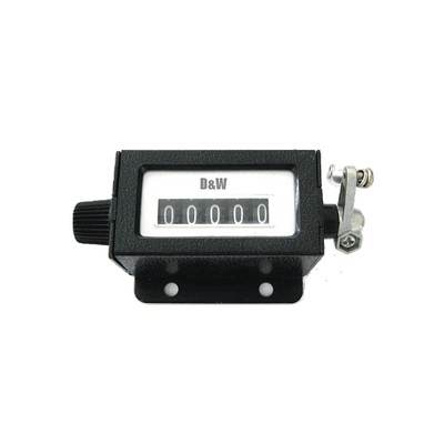 D&W D&W DWZ8401610 5 Haneli Mekanik Makine Sayacı5 Haneli Mekanik Makine Sayacı