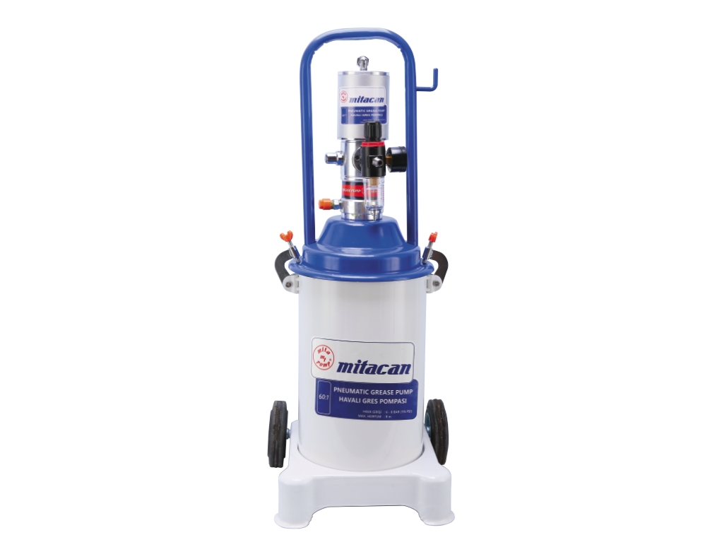 Mitacan MTGP6012 60:1 Havalı Gres Pompası 12kg Depolu