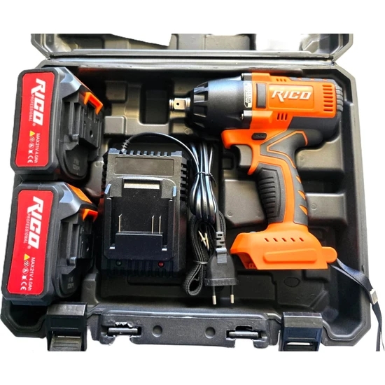 Rico 028-RE0007 1/2’’ 20V 4Ah Şarjlı Somun Sıkma 650Nm
