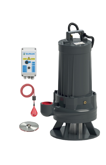 Sumak SDTY100/2 7.5Kw 2’’ Az Kirli Su Dalgıç Pompası Trifaze