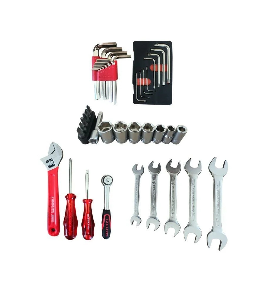 İzeltaş 8779 00 8741 Motosiklet Bakım Seti (42 Parça)