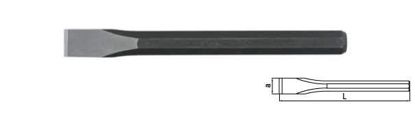 İzeltaş 5510 23 0125 125mm Tesviyeci Düz Keski