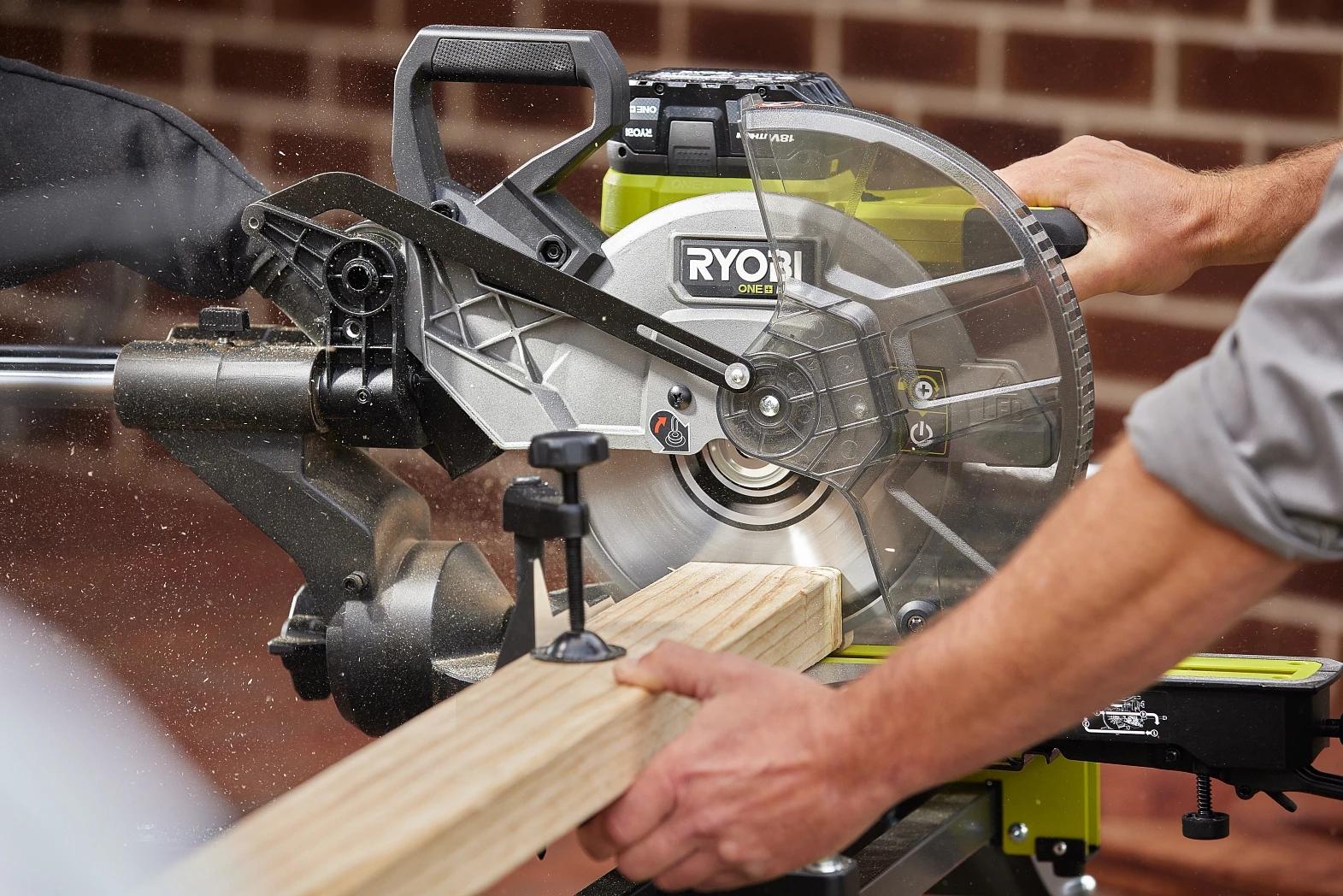 Ryobi R18MS254-0 18V Akülü Kızaklı Gönye Kesme (Aküsüz)