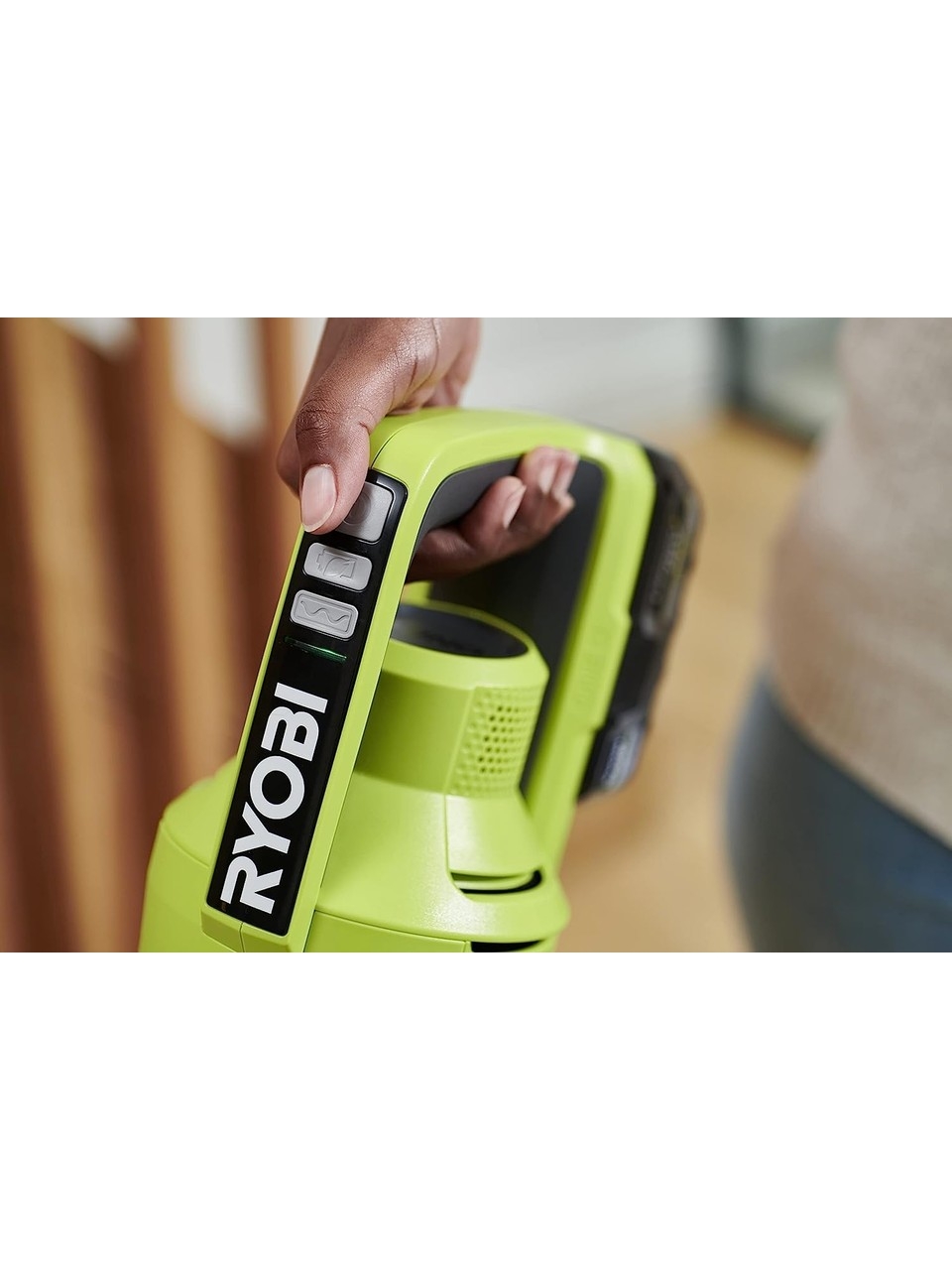 Ryobi RSC18-0 18V Akülü Kömürsüz Dik Süpürge (Aküsüz)