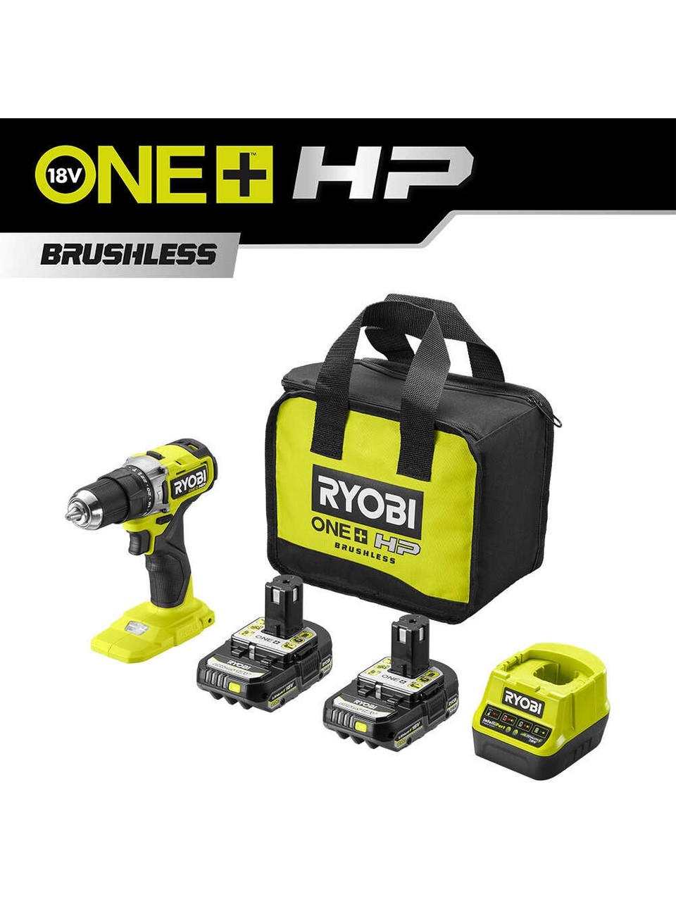 Ryobi RPD18C-220S 18V Akülü Darbeli Matkap Seti