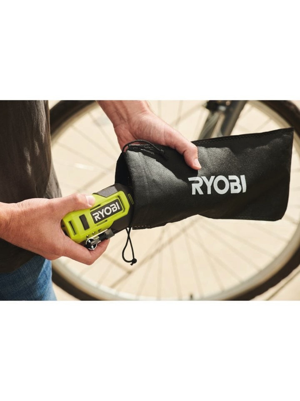 Ryobi RI4-120G 4V Akülü Lastik Şişirme