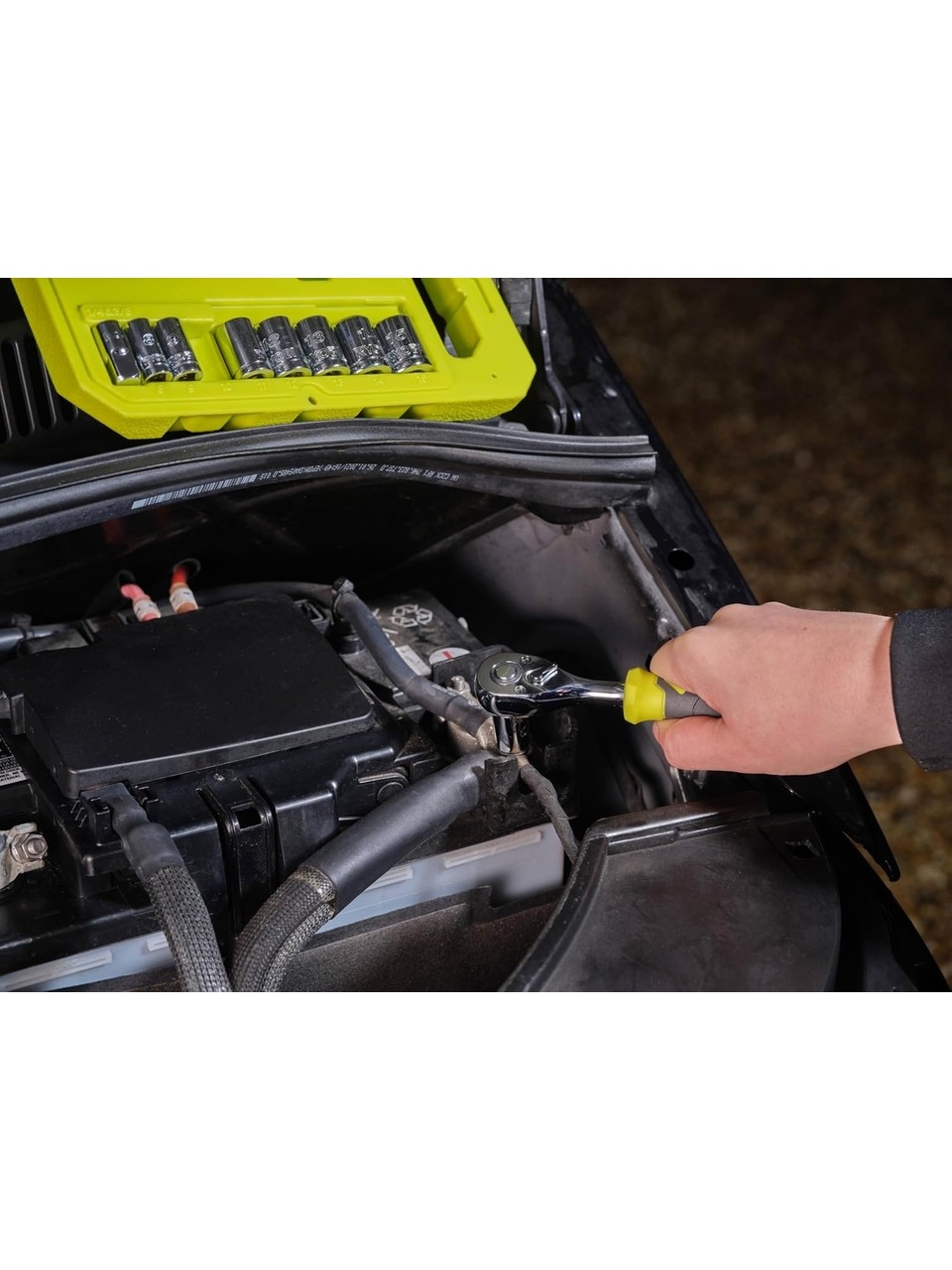 Ryobi RHRS10PC 1/4’’ 10 Parça Cırcırlı Lokma Seti