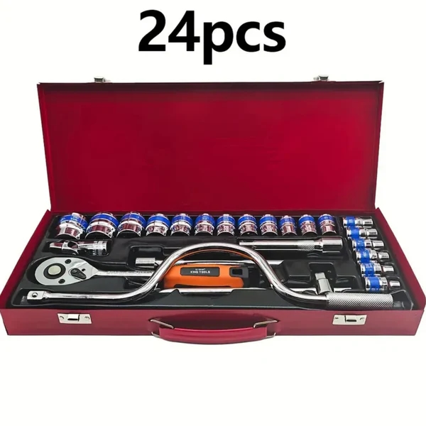 Elaletideposu GK-424S-12 24 Parça 1/2’’ Lokma Takımı