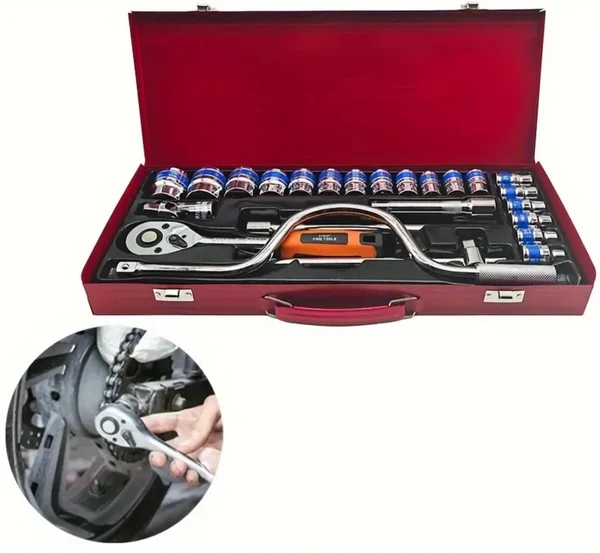 Elaletideposu GK-424S-12 24 Parça 1/2’’ Lokma Takımı