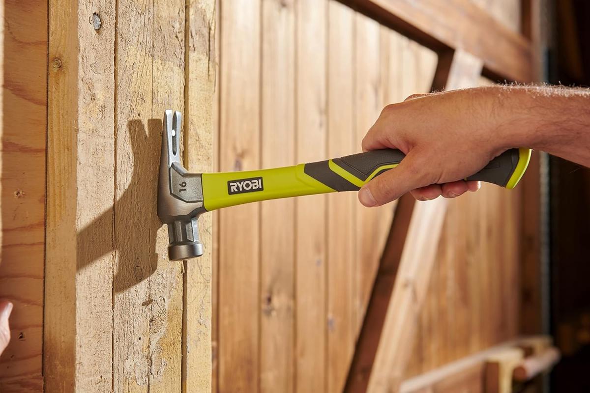 RYOBI RH16FSS 16oz Marangoz Çekici Yeşil Siyah
