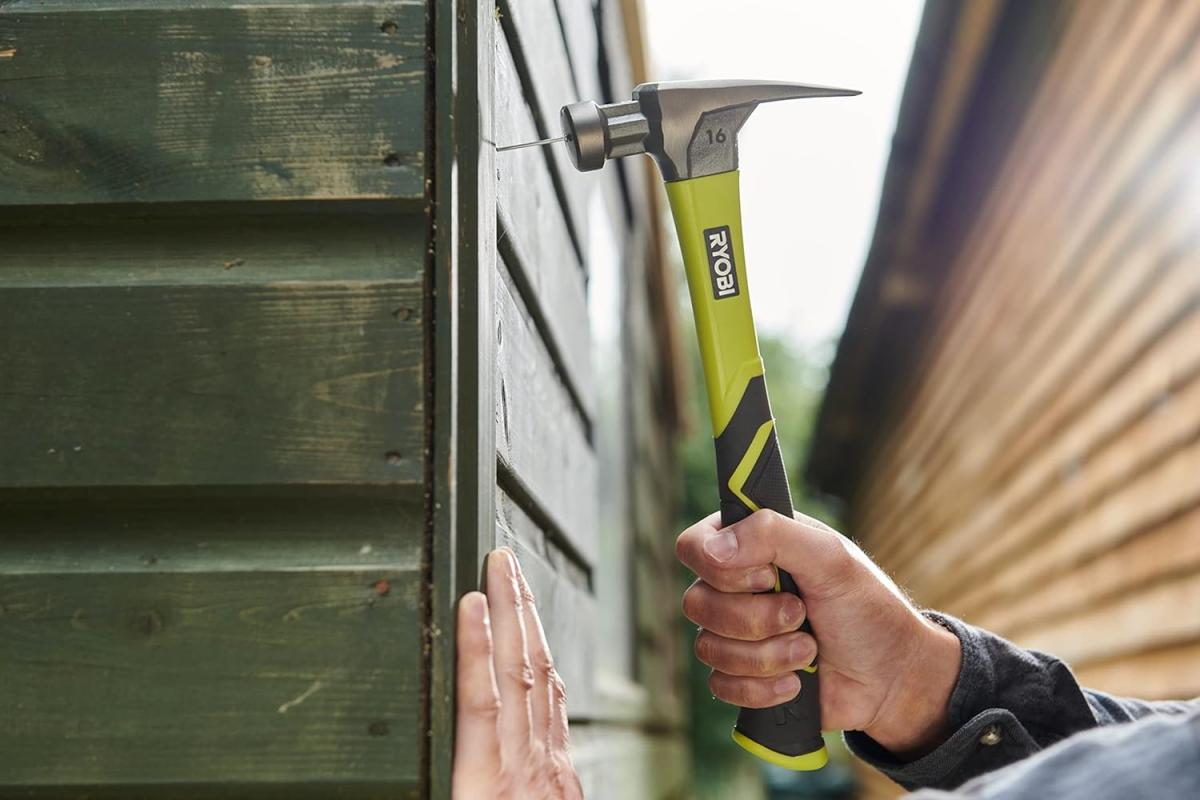 RYOBI RH16FSS 16oz Marangoz Çekici Yeşil Siyah