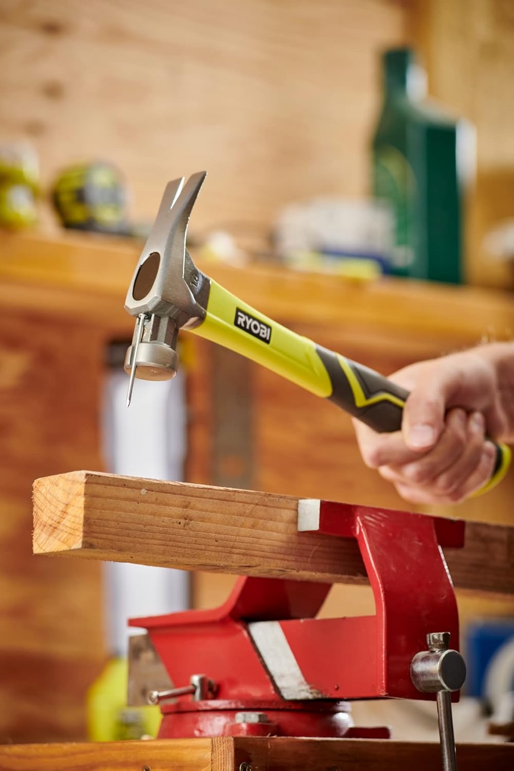 RYOBI RH16FSS 16oz Marangoz Çekici Yeşil Siyah