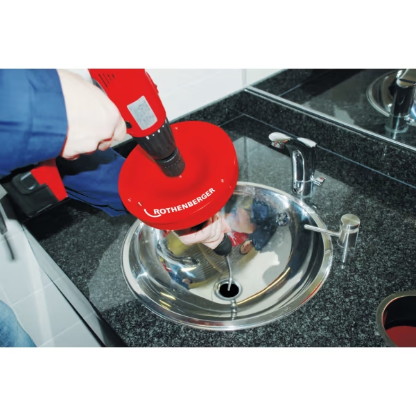 Rothenberger ROSPI H+E PLUS 7.5m Lavabo Tıkanıklık Açıcı