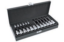DHT D02128818 18 Parça 1/4-1/2’’ Torx Bits Lokma Takımı
