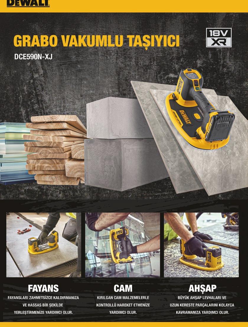 Dewalt DCE590N 18V XR Grabo Vakumlu Taşıyıcı (AKÜSÜZ)