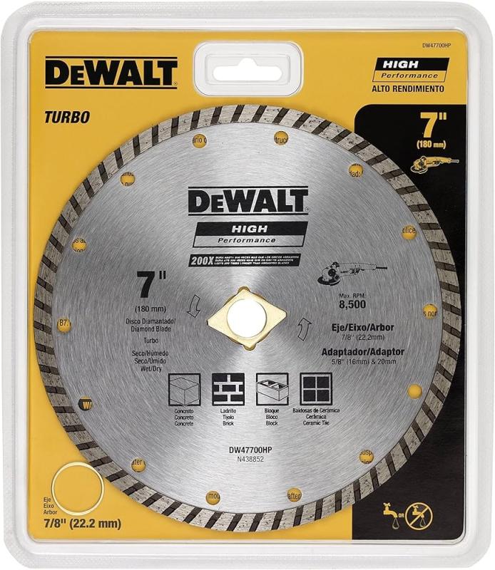 Dewalt DW47700HP 180*22.2mm Turbo Elmas Disk