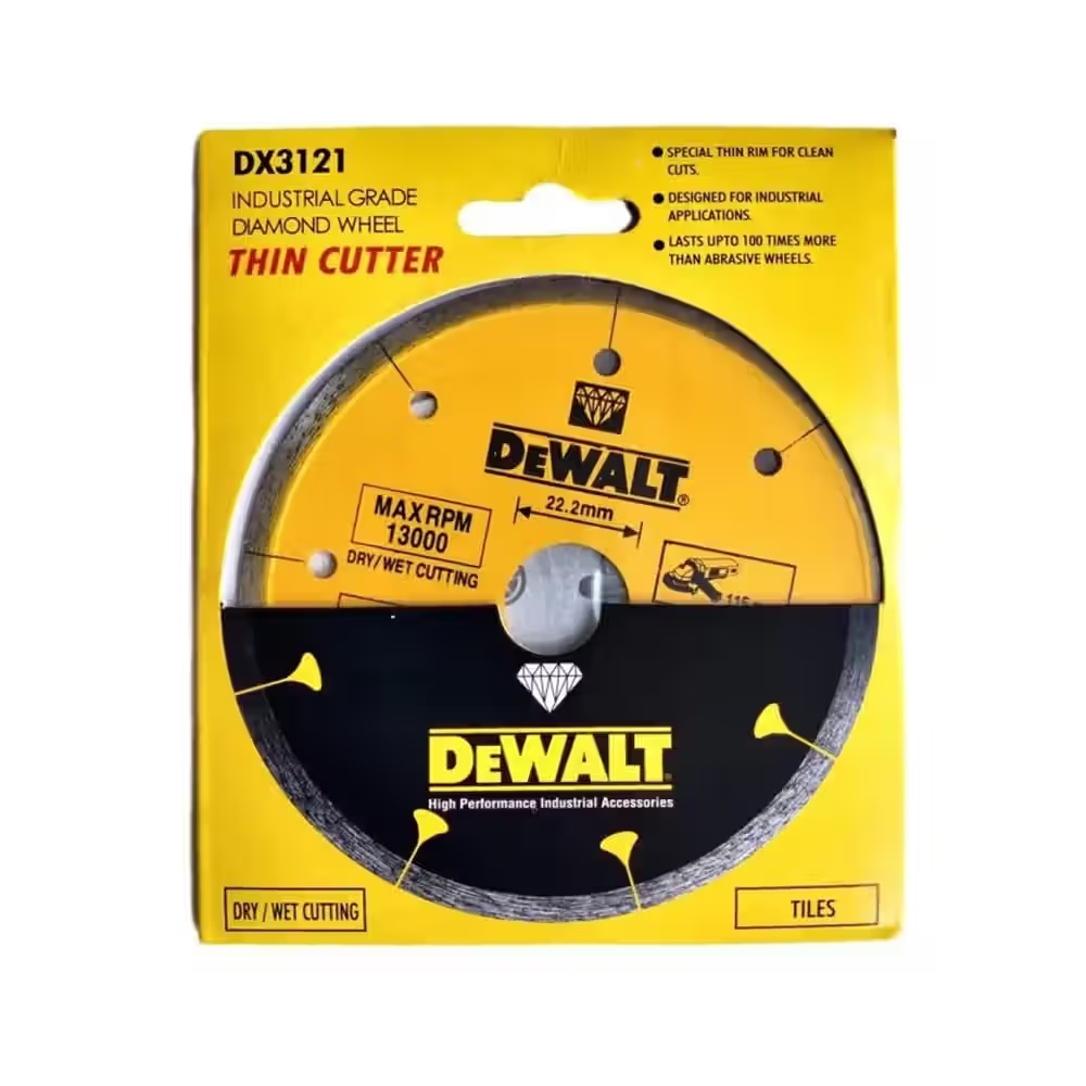 Dewalt DX3121 115*22.2mm Fayans Kesim Elmas Disk