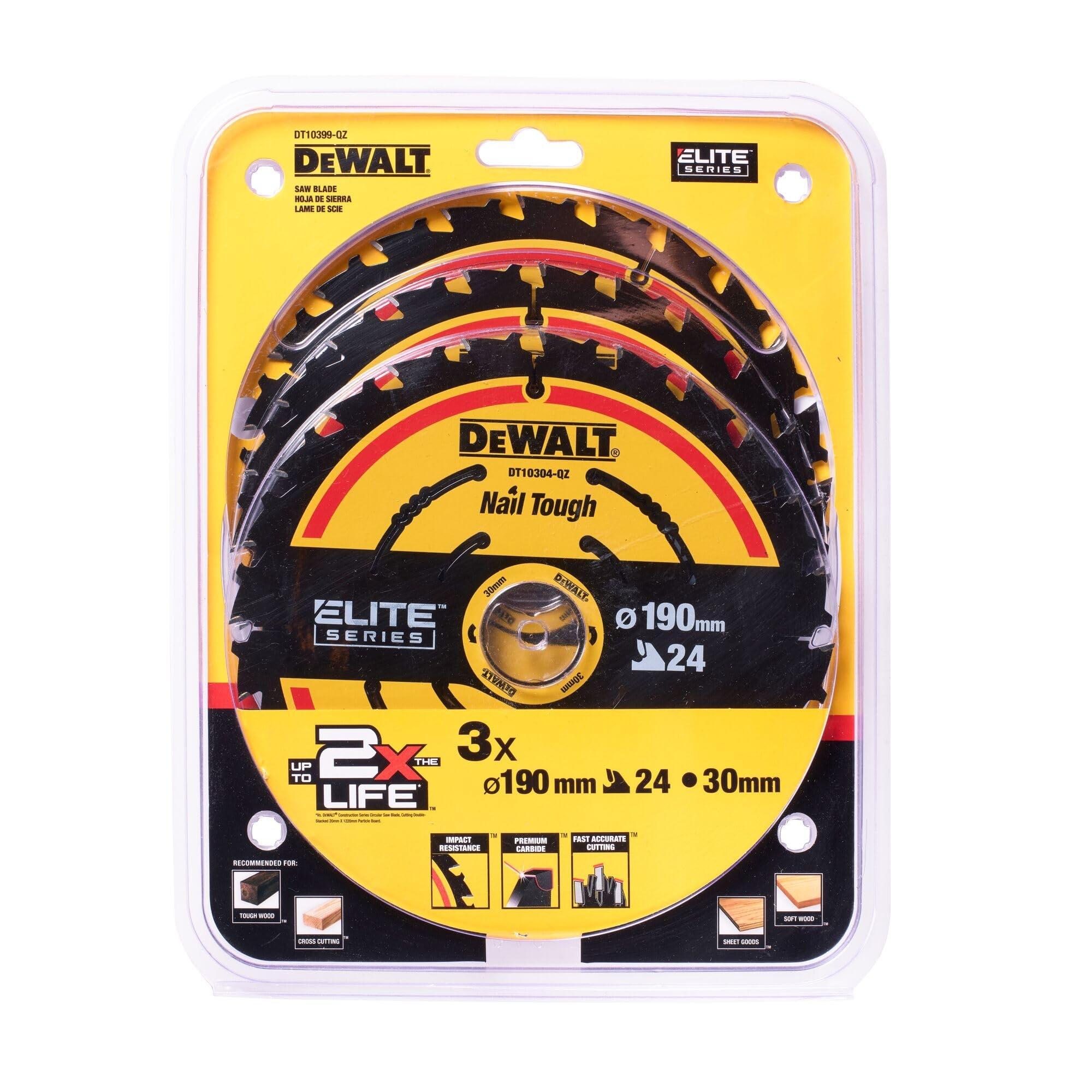 Dewalt DT10399 190*30 Ahşap Kesim Testere 24 Diş