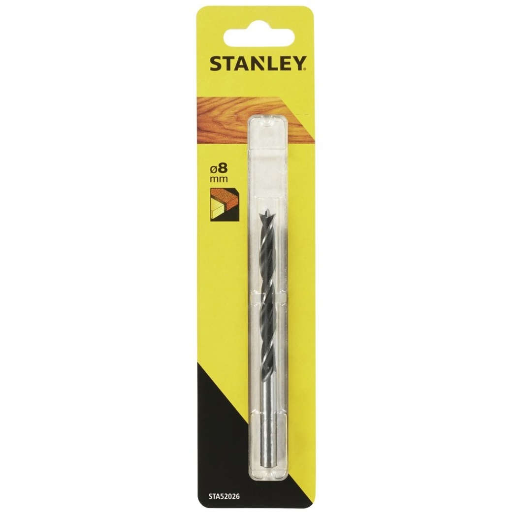 Stanley STA52026 8mm Spiral Ahşap Matkap Ucu