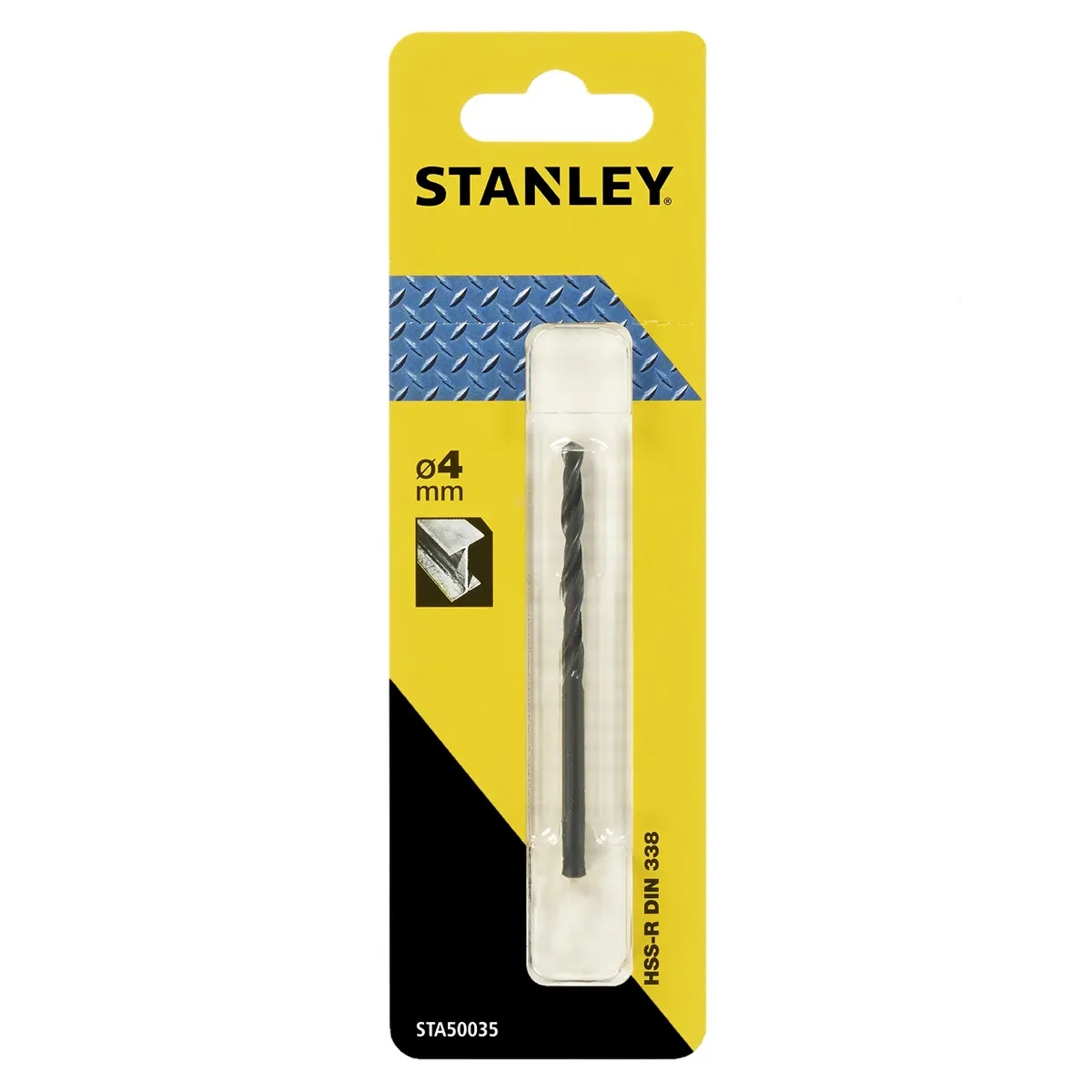 Stanley STA50035 4,0mm HSS-R DIN 338 Matkap Ucu