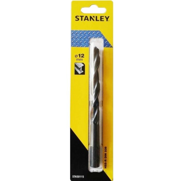 Stanley STA50115 12,0mm HSS-R DIN 338 Matkap Ucu