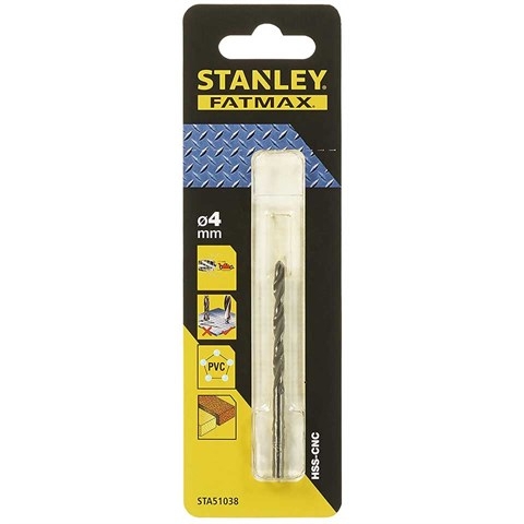Stanley STA51038 4,0mm HSS-CNC DIN 338 FATMAX® Matkap Ucu