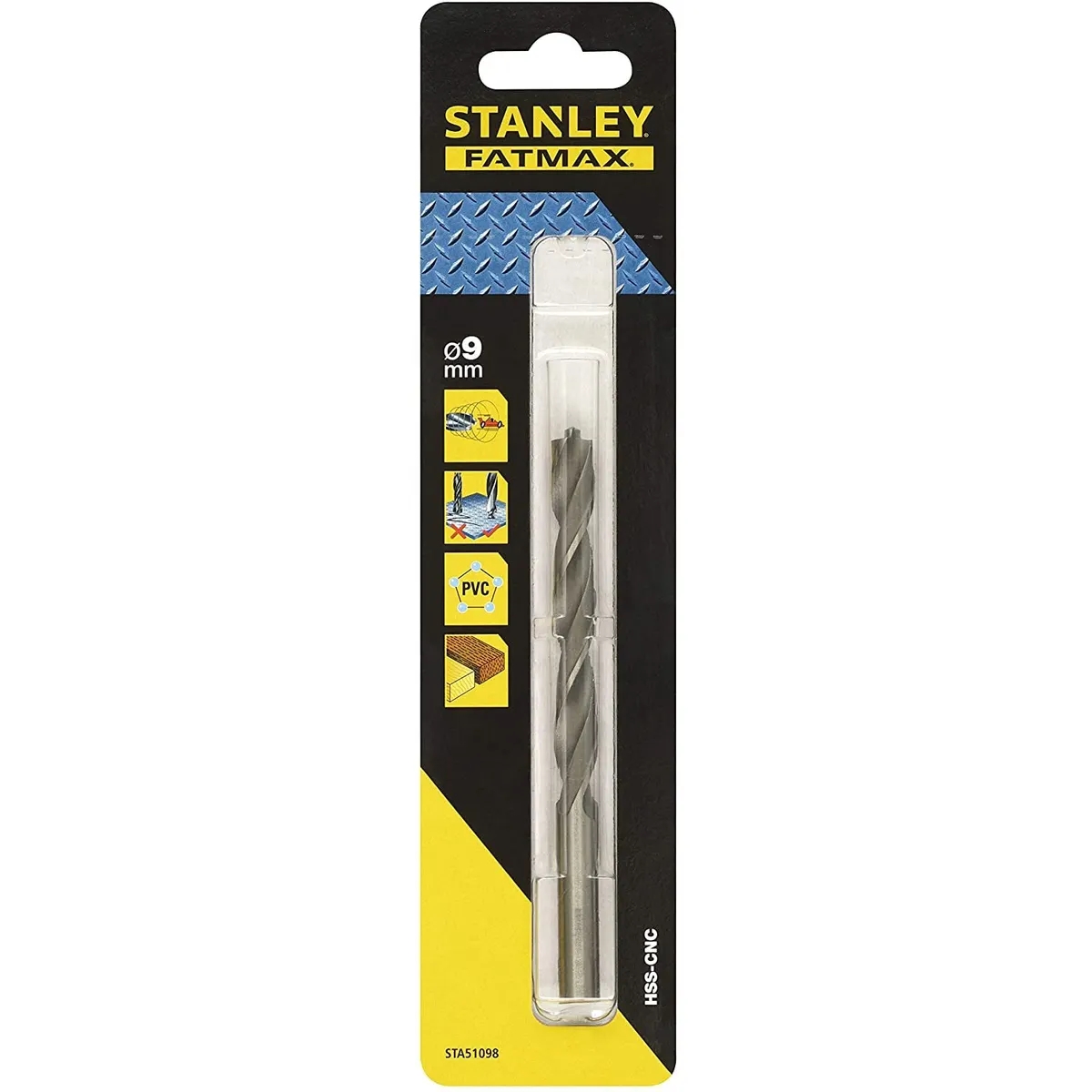 Stanley STA51098 9,0mm HSS-CNC DIN 338 FATMAX® Matkap Ucu