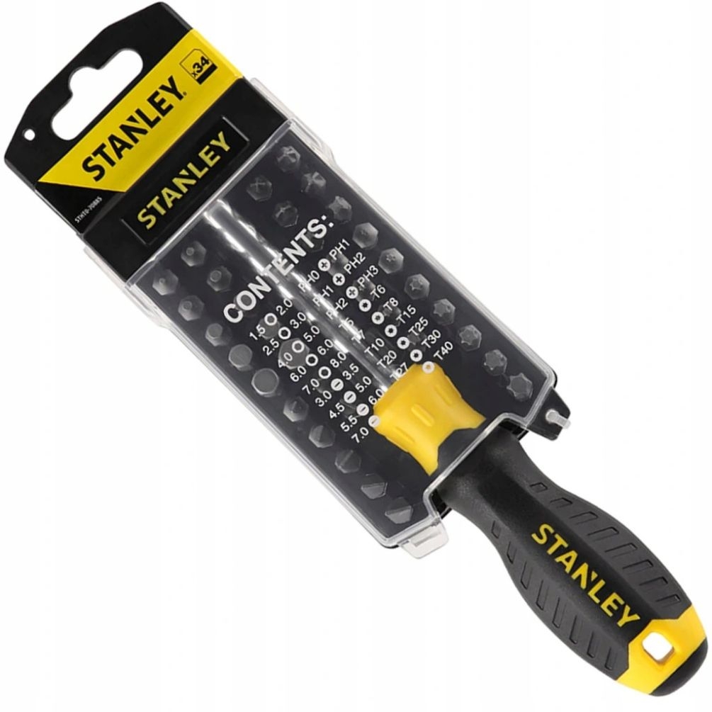 Stanley STHT0-70885 Bits Uç Takımı 34 Parça