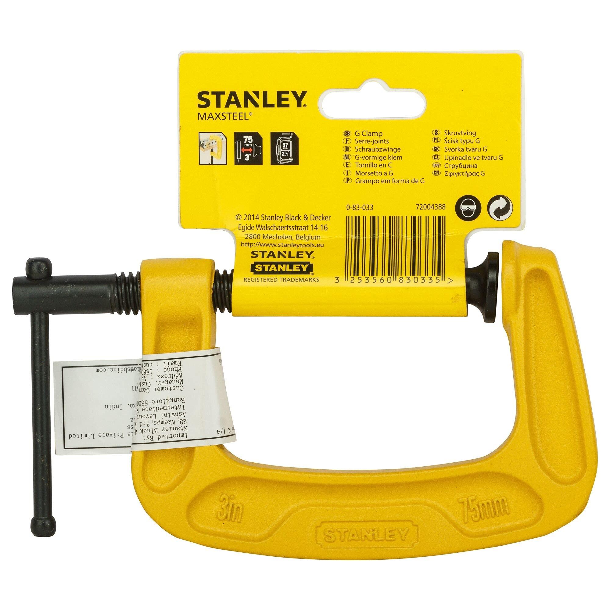 Stanley 0-83-033 75mm MAXSTEEL® C Tipi İşkence